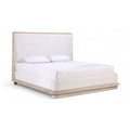 Adley Fabric Upholstered Queen Bed (3 Boxes)