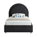 Macerata Boucle Fabric Upholstered Twin Bed