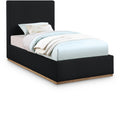 Marceline Boucle Fabric Upholstered Twin Bed