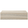 Ottilie Natural Travertine Finish Concrete Indoor / Outdoor Coffee Table