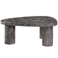 Sylvestra Brown Concrete Indoor/Outdoor Coffee Table