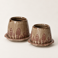 Wild Mushroom Pot with Saucer