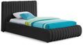 Menaggio Boucle Fabric Upholstered Twin Bed