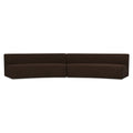 Naomi 2 Piece Concave Modular Sectional