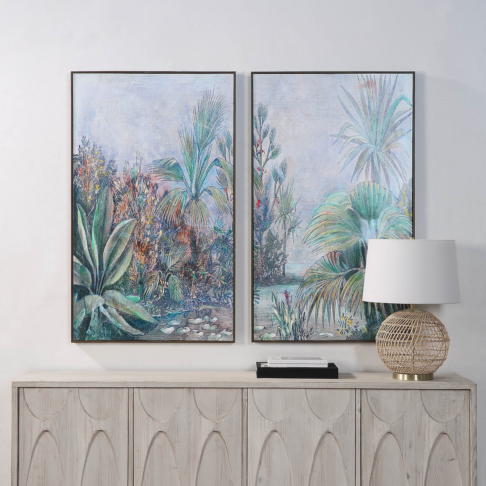Labyrinth by Steven Sabado – Hand-Painted Canvas Art Set