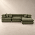 Jubilee 4-Piece Upholstered Modular Sofa Set