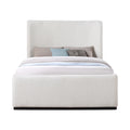 Nevara Boucle Fabric Upholstered King Bed (3 Boxes)