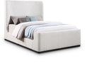 Nevara Boucle Fabric Upholstered King Bed (3 Boxes)
