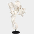 Tendu Faux Bleached Cast Dancing Sculpture –Ribbon Resin Art