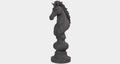 Knight Chess Sculpture – Life-Size Resin & Stone Decorative