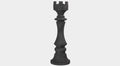Rook Chess Sculpture