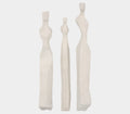 Cast Women Wall Art in Roman Stone