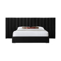 Oliviana Velvet Upholstered Queen Bed