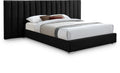 Oliviana Velvet Upholstered Queen Bed
