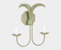 Petite Palm Sconce - Green