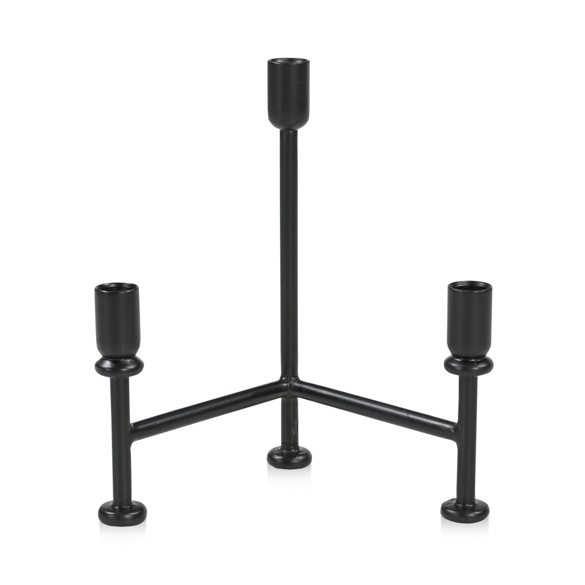 Cicero Candle Holder Black