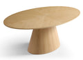 Fortuna 72" Natural Oak Veneer Dining Table