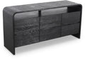 Delilah Black Oak Wood Dresser