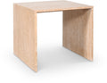 Varese Natural Travertine End / Side Table