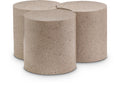 Eastley Taupe Iron 3pc. Modular Nesting Coffee Table - 3E