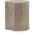 Eastley Taupe Iron End Table - ET16