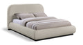 Ulyana Chenille Fabric Upholstered Queen Bed