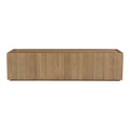 Plank Media Cabinet Natural