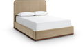 Piedmont / Velvet Upholstered Queen Bed