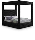 Renee Velvet Upholstered King Bed (4 Boxes)