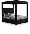 Renee Velvet Upholstered Queen Bed (4 Boxes)