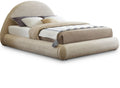 Rhea Teddy Fabric Upholstered Full Bed
