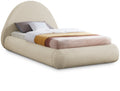 Rhea Teddy Fabric Upholstered Twin Bed