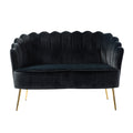 Donata Loveseat in Black