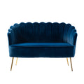 Donata Loveseat in Navy