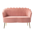 Donata Loveseat in Pink