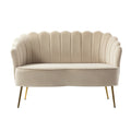 Donata Loveseat in Tan