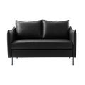 Monroe Loveseat in Black