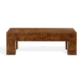 Betharose Burl Wood Coffee Table