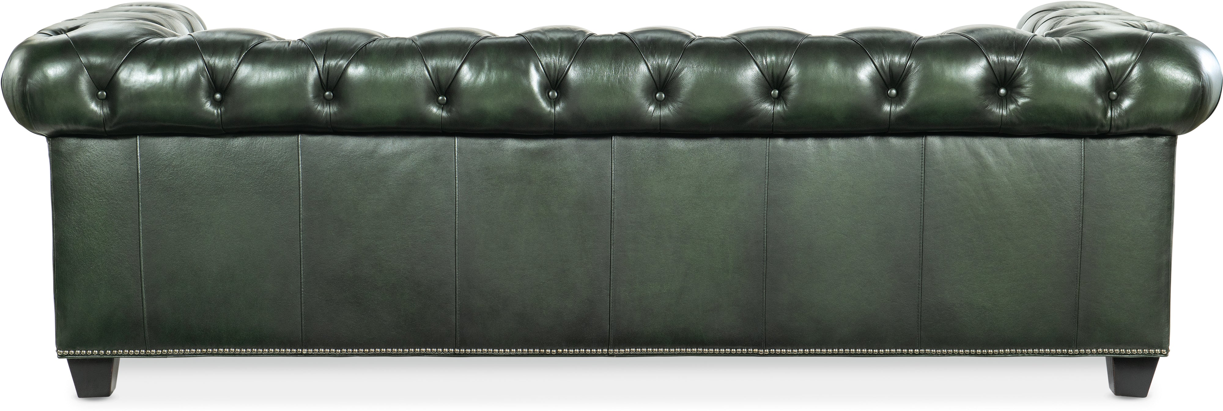 Charleston Tufted Leather Sofa – Chesterfield Two-Seat