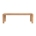 Natural Teak 96" Dining Table
