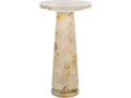 Valentia Round Marble Accent Table