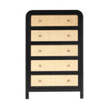 Ruthie Ash Wood And Natural Cane Chest