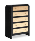 Ruthie Ash Wood And Natural Cane Chest