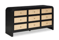 Ruthie Ash Wood And Natural Cane Dresser