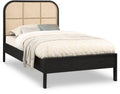 Ruthie Ash Wood And Natural Cane Twin Bed (3 Boxes)