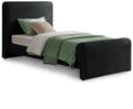 Sandrine Velvet Upholstered Twin Bed (3 Boxes)