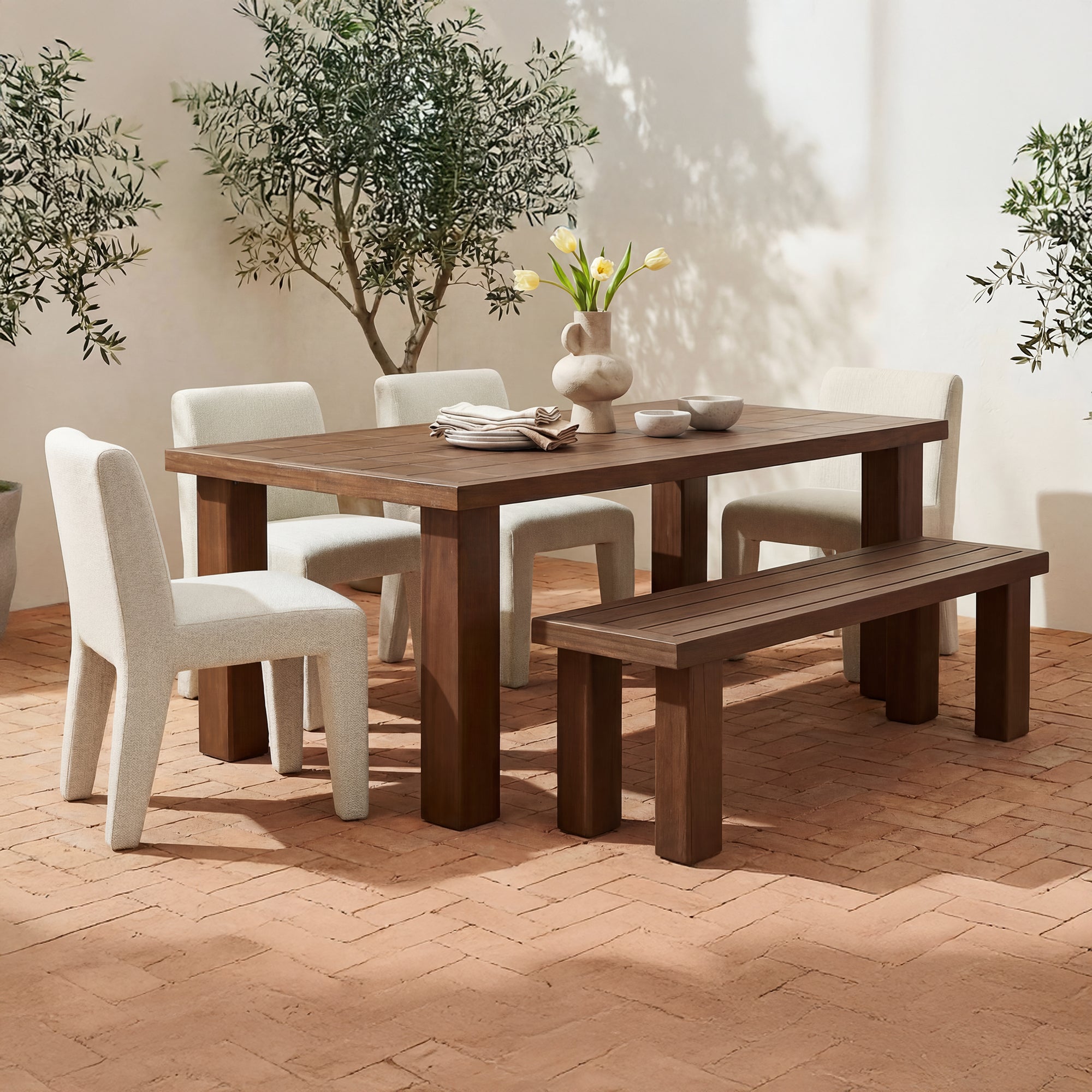 Moes Home Collection Marina Dining Table - Thumbnail 5