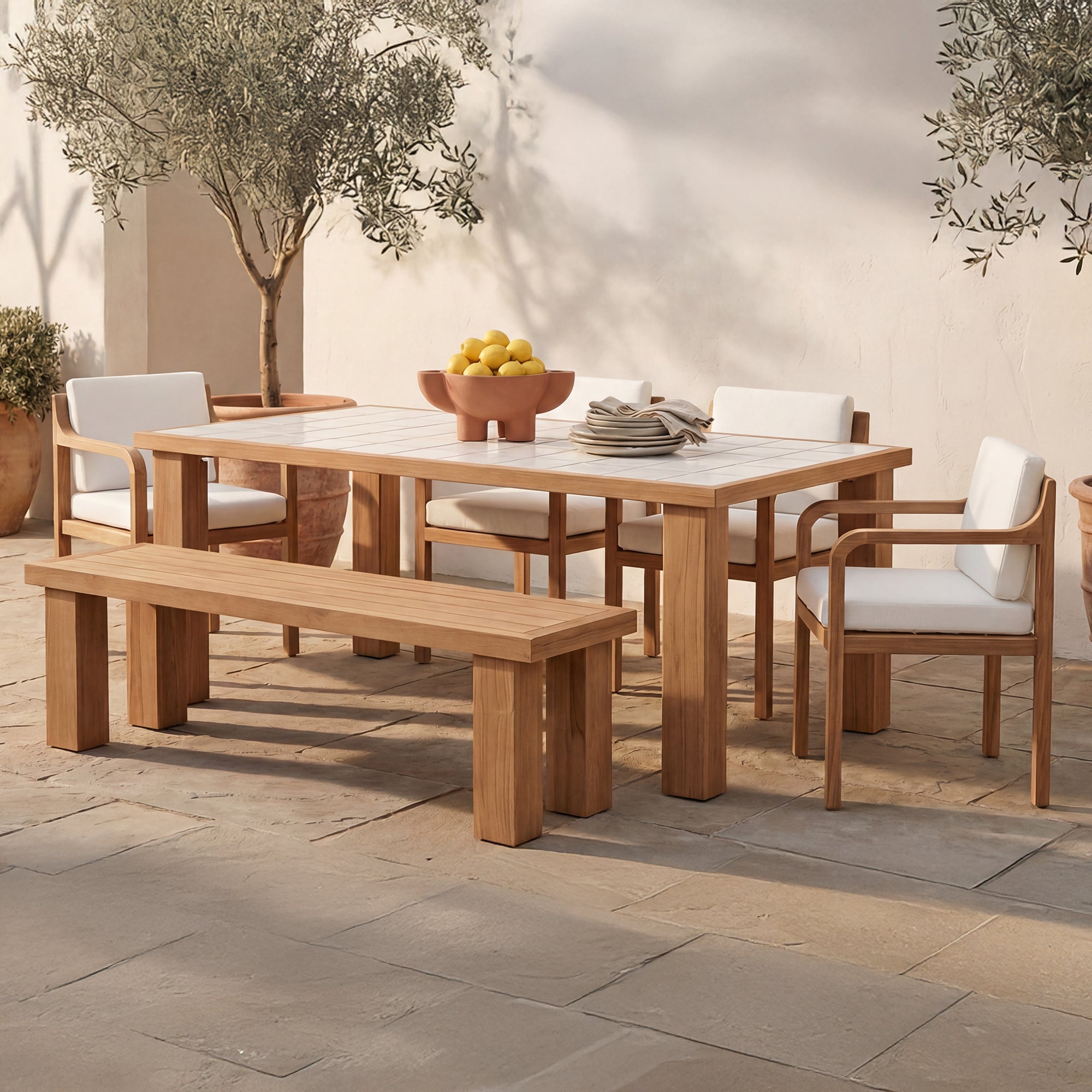 Moes Home Collection Marina Dining Table - Thumbnail 3