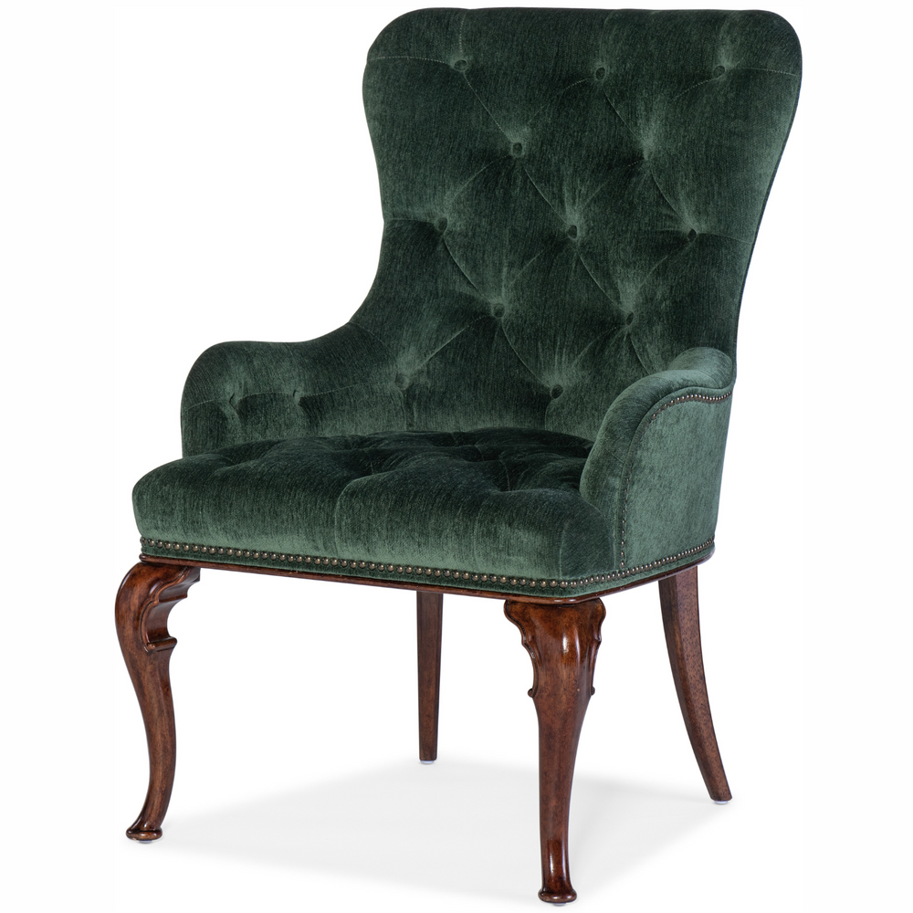 Charleston Upholstered Arm Chair in Venice Pine