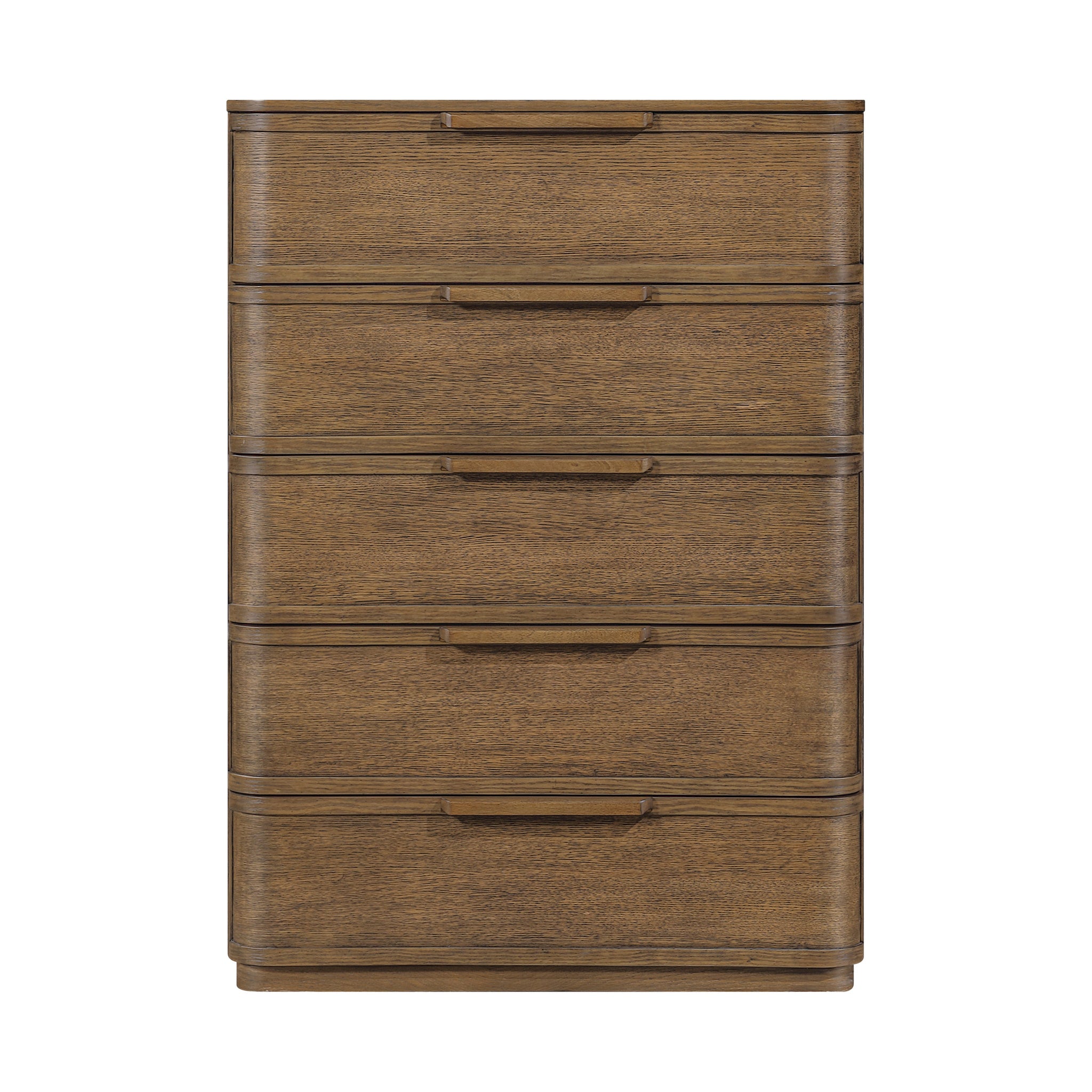 Tatiana Oak Veneer And Solid Wood Chest - Brown